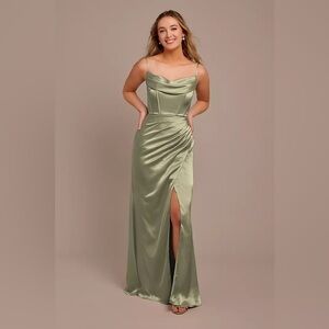 Galina signature corset bridesmaid dress